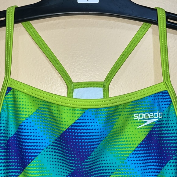 NWT Speedo Girl’s One Piece Swim Suit - Picture 2 of 7